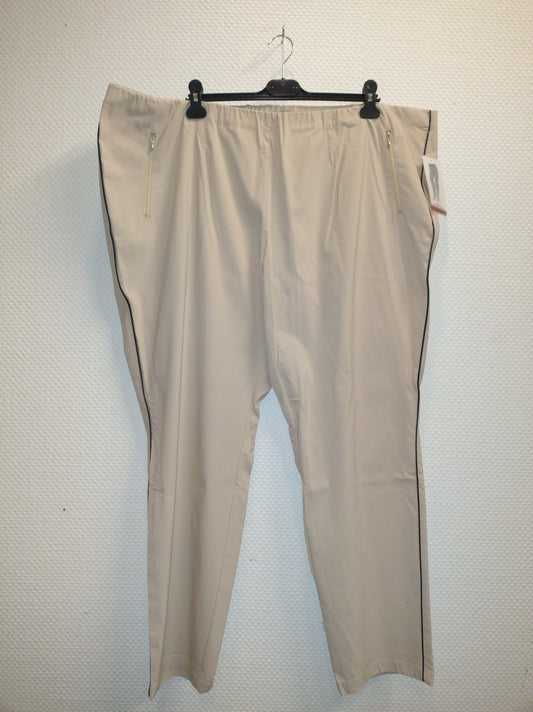 (U20) Ulla popken Hose beige 747212 22