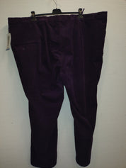 (U45) Ulla Popken Hose Dunkel Lila 725826 83