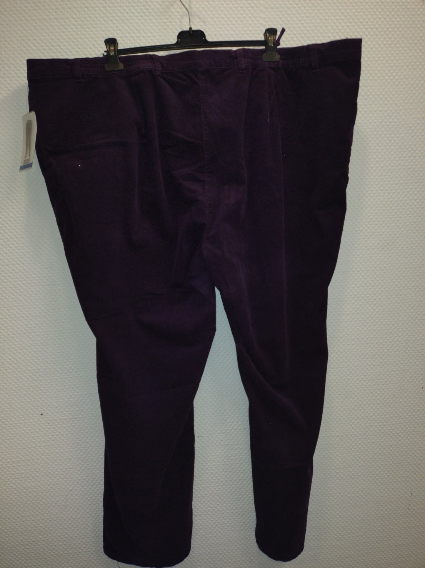 (U45) Ulla Popken Hose Dunkel Lila 725826 83