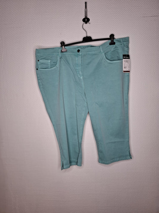 (U12 + U21) Ulla Popken Capri Hose hell blau 747409 45