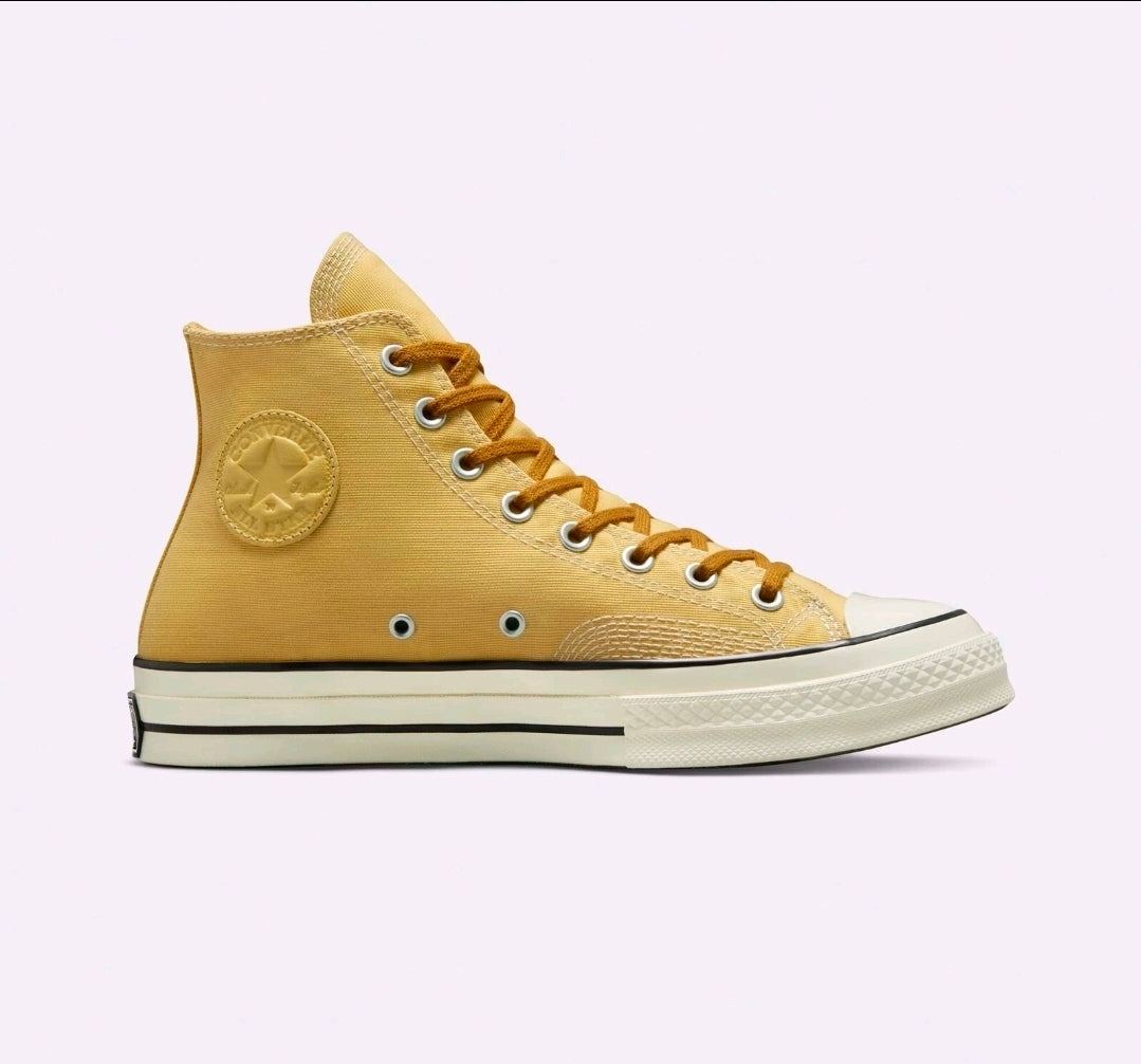 Converse Chuck 70 HI Jungle Clothes Shoes Sneaker Unisex Gr.39 gelb yellow