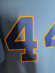 Vintage Mitchell & Ness Brewers 44 Shirt blau NEW With hang tag