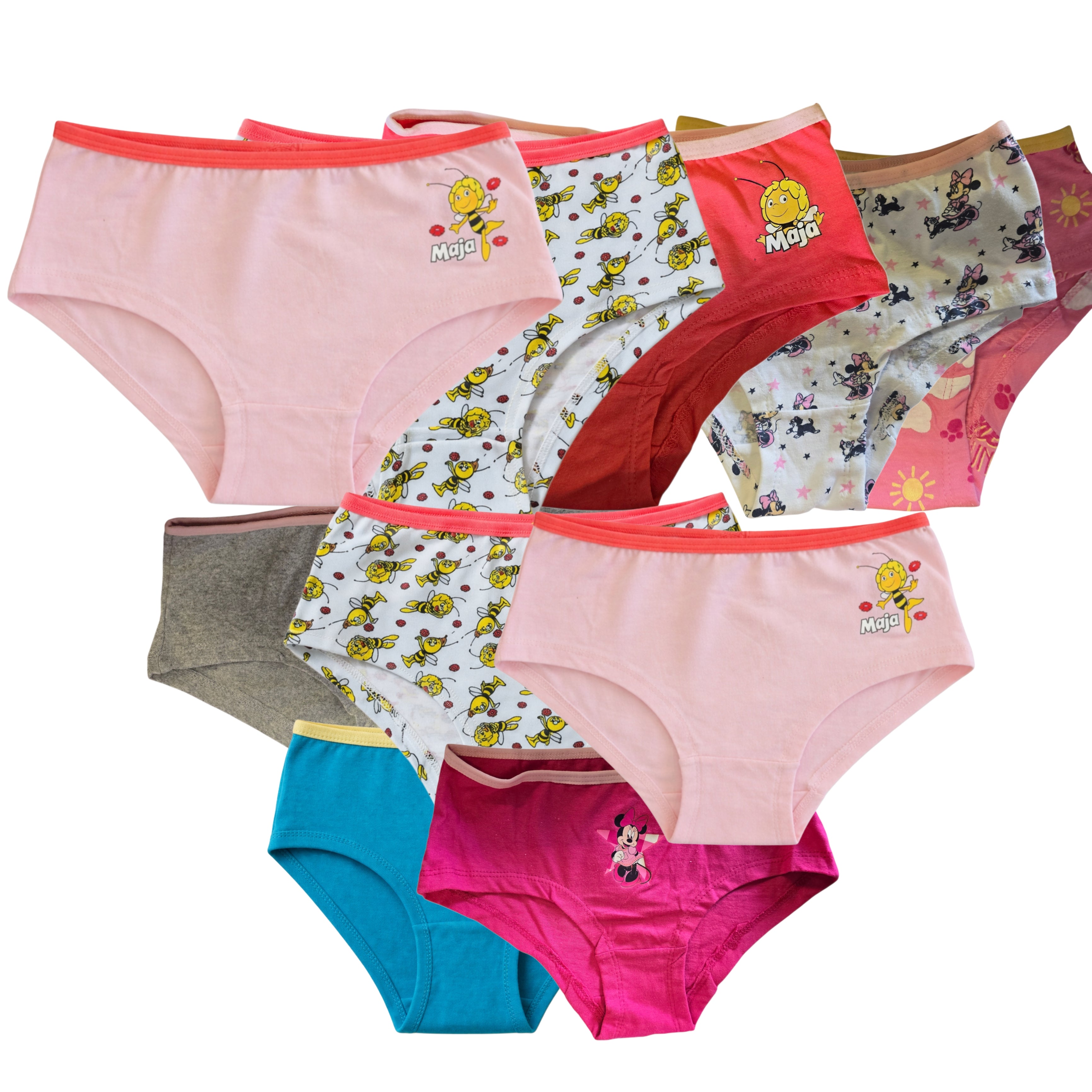 UNTERHOSEN Sets Kinder Boxershort  Sets Jungen Mädchen Disney Nickelodeon Paw Patrol, Avengers, Biene Maja, Mickey Mouse