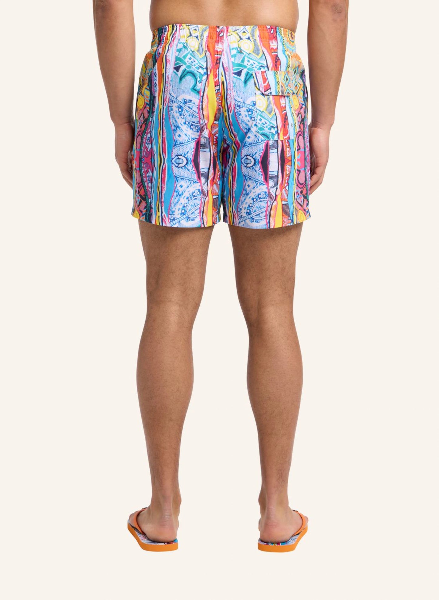 (199) Carlo Colucci Badeshort Badehose bunt