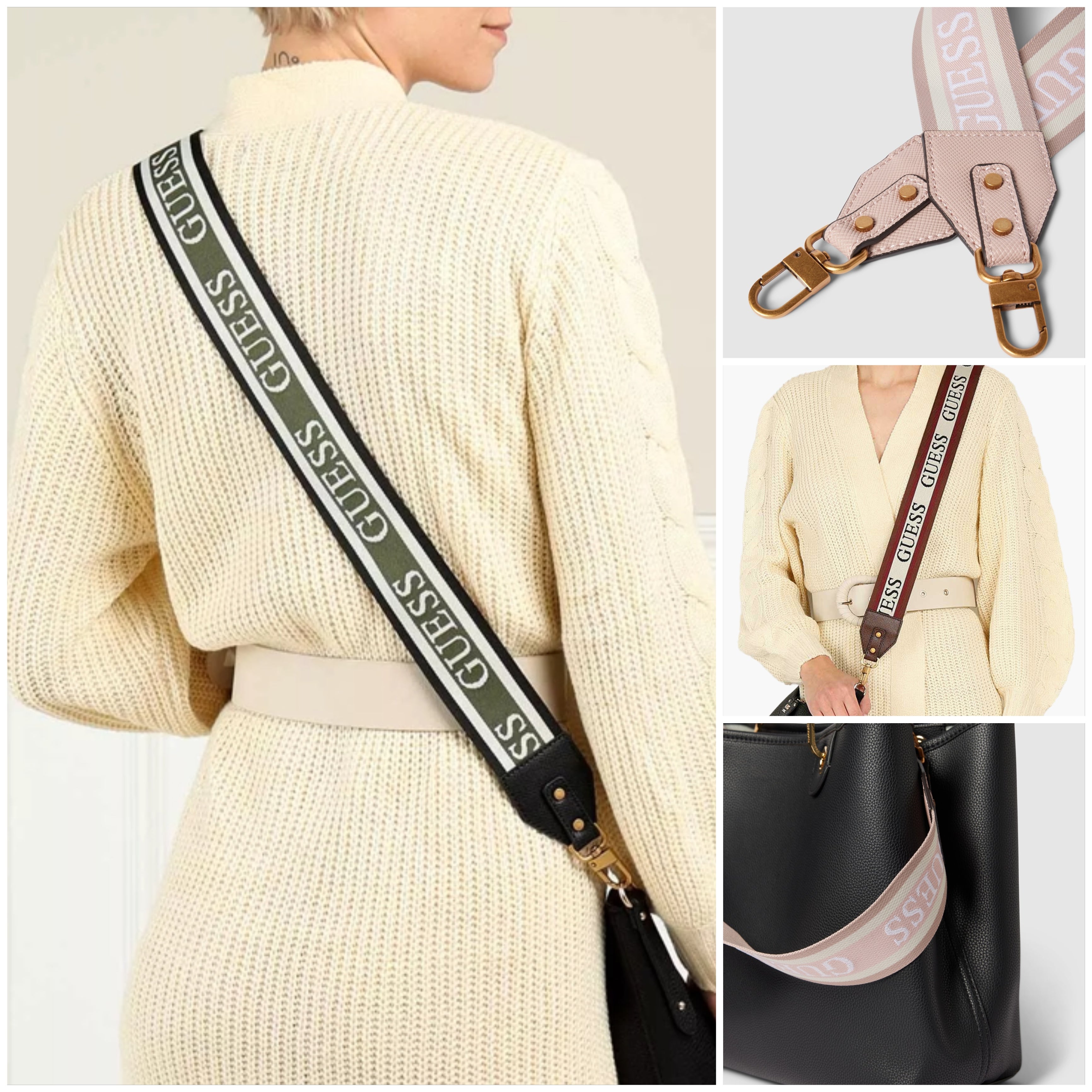 Original Guess Taschen Gurt Crossover 120cm