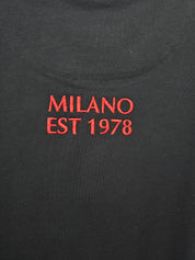 Carlo Colucci Tshirt schwarz / grau Großes C Brust