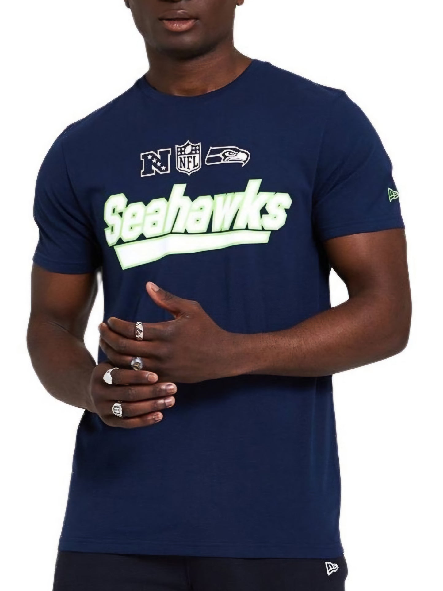 (37) NFL Seahawks T Shirt dunkelblau