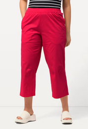 (U4) Ulla Popken Hose Rot 692623 58