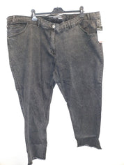 (U35) Ulla Popken Jeans Dunkel grau 808302 906
