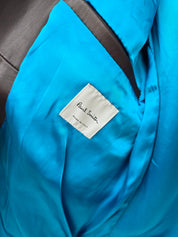 Paul Smith Herren Lederjacke braun Gr M Echtleder