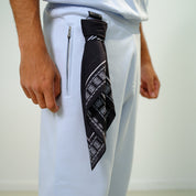 Alessandro Magno Core "2.0" Set unisex Tshirt Jogger Hose babyblau cremeweiß