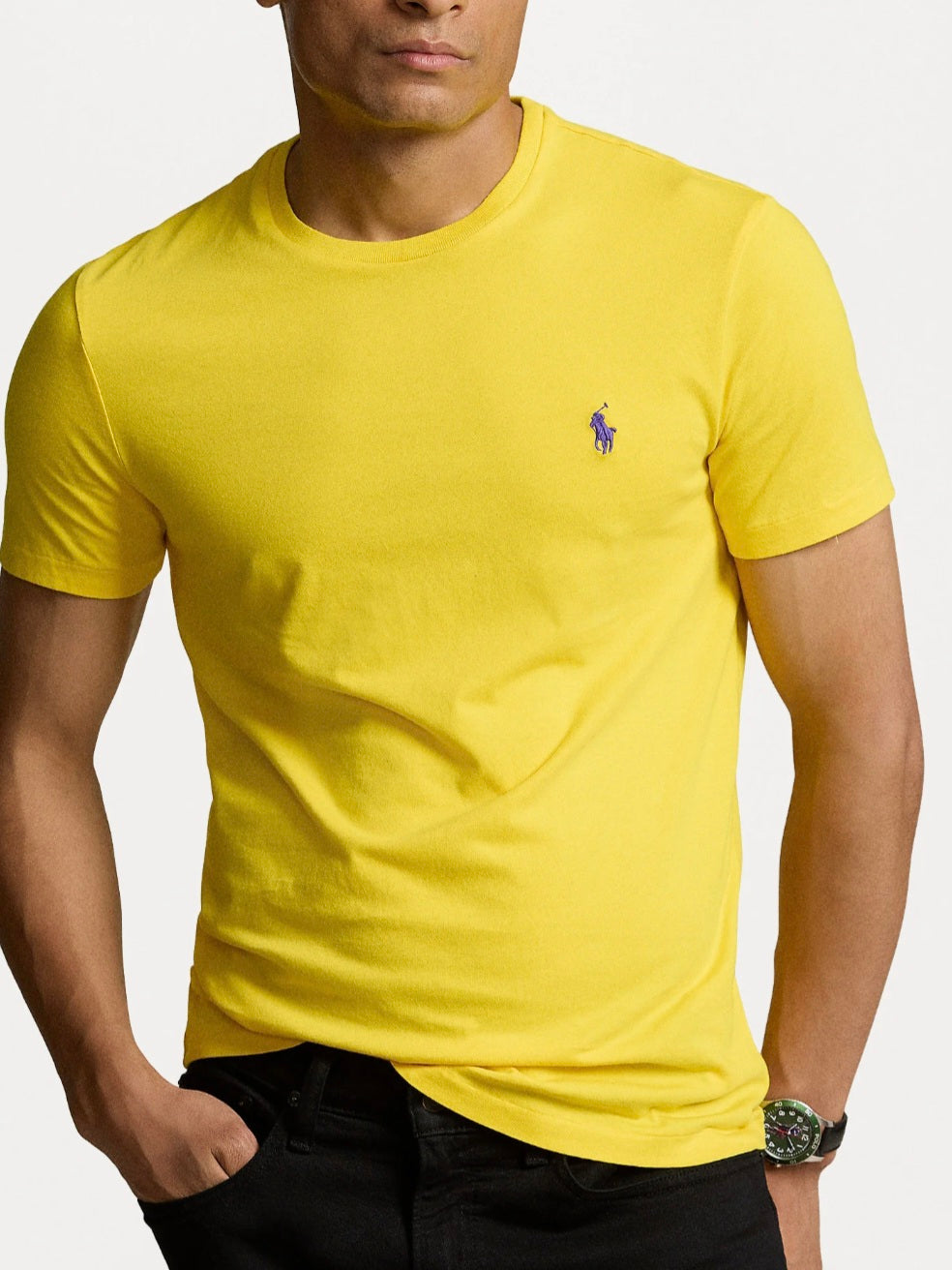 (115) Polo Ralph Lauren Tshirt gelb