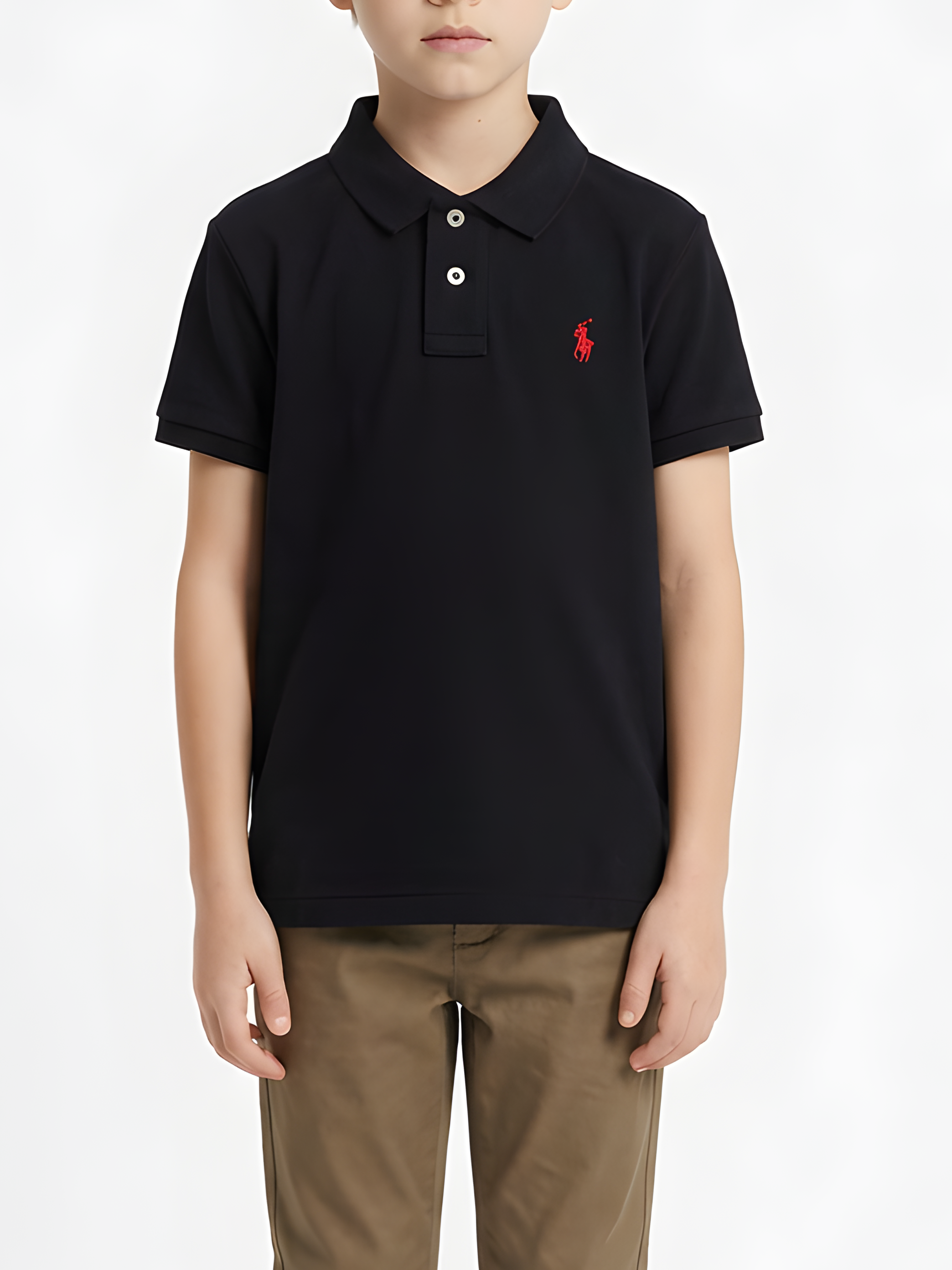 POLO Ralph Lauren Kids Poloshirt weiß .