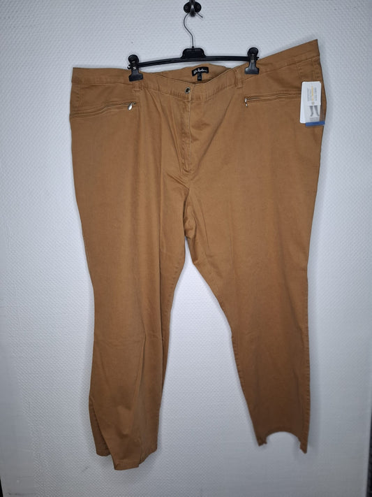 (U12) Ulla Popken Hose braun 712361 33