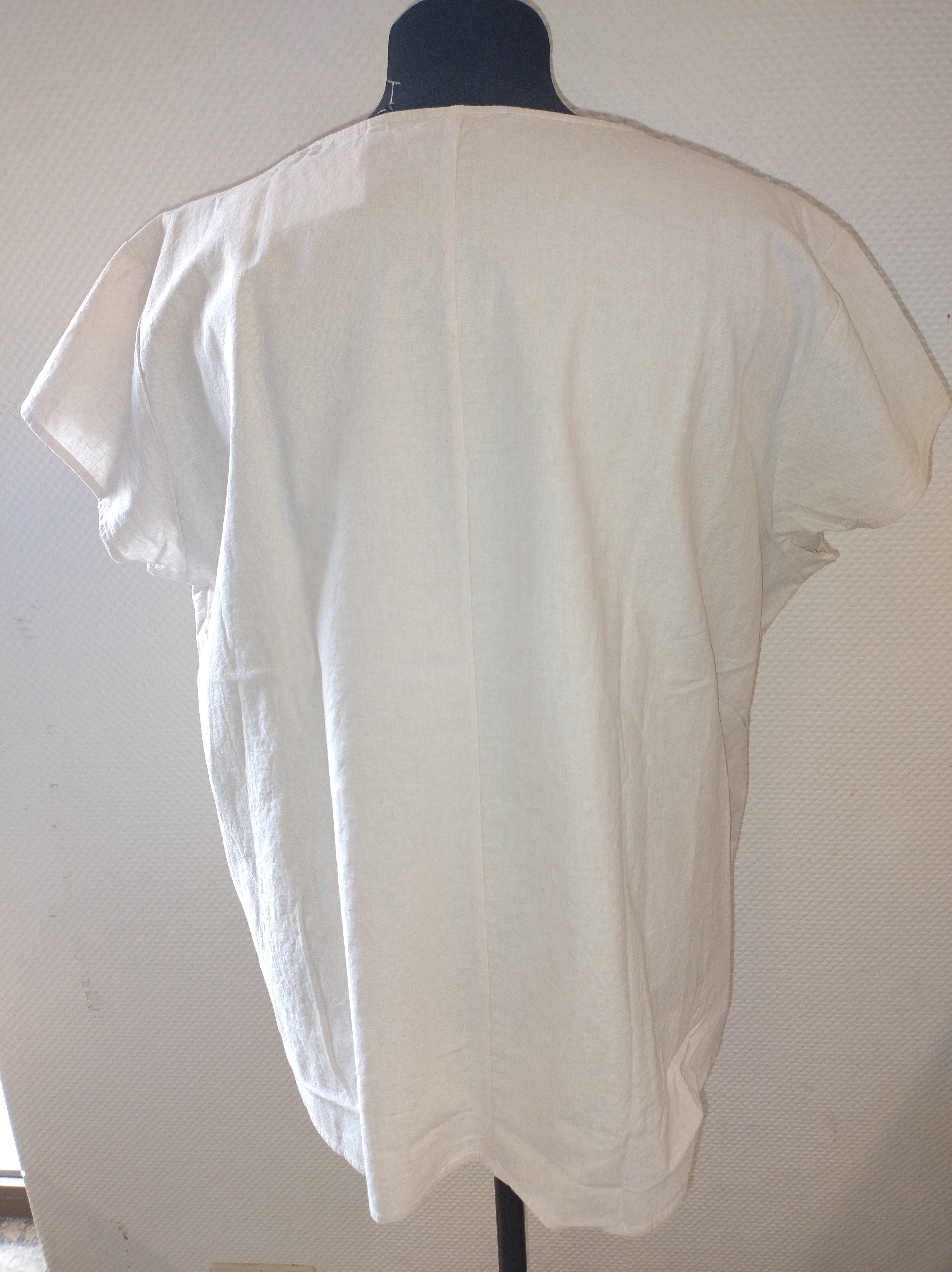 (U28) Ulla Popken T-Shirt offwhite 804430 300