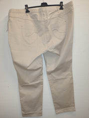 (U3) Ulla Popken Hose beige 802961 150