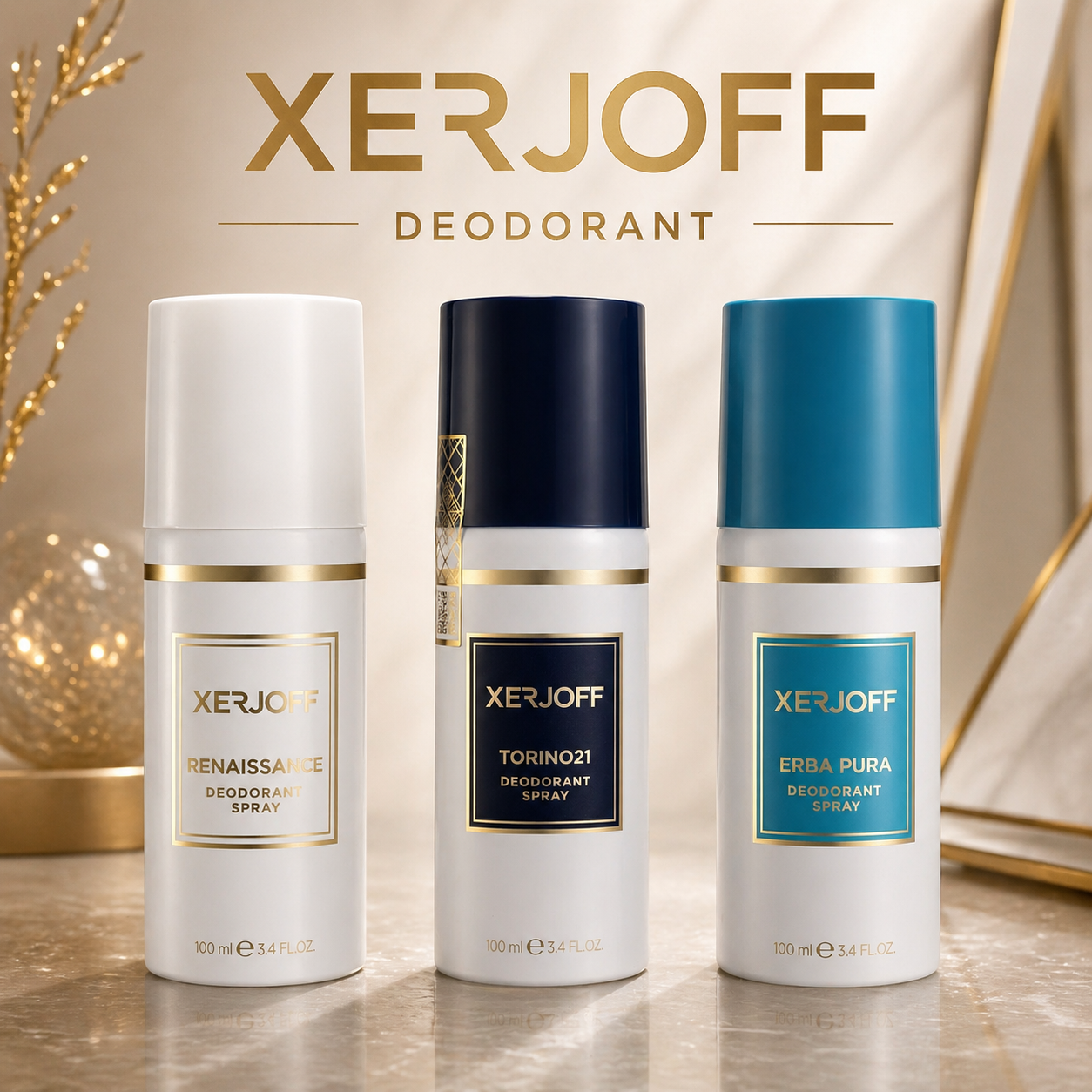 XERJOFF Deospray Deodorant  Erba Pura Torino 21 Renaissence