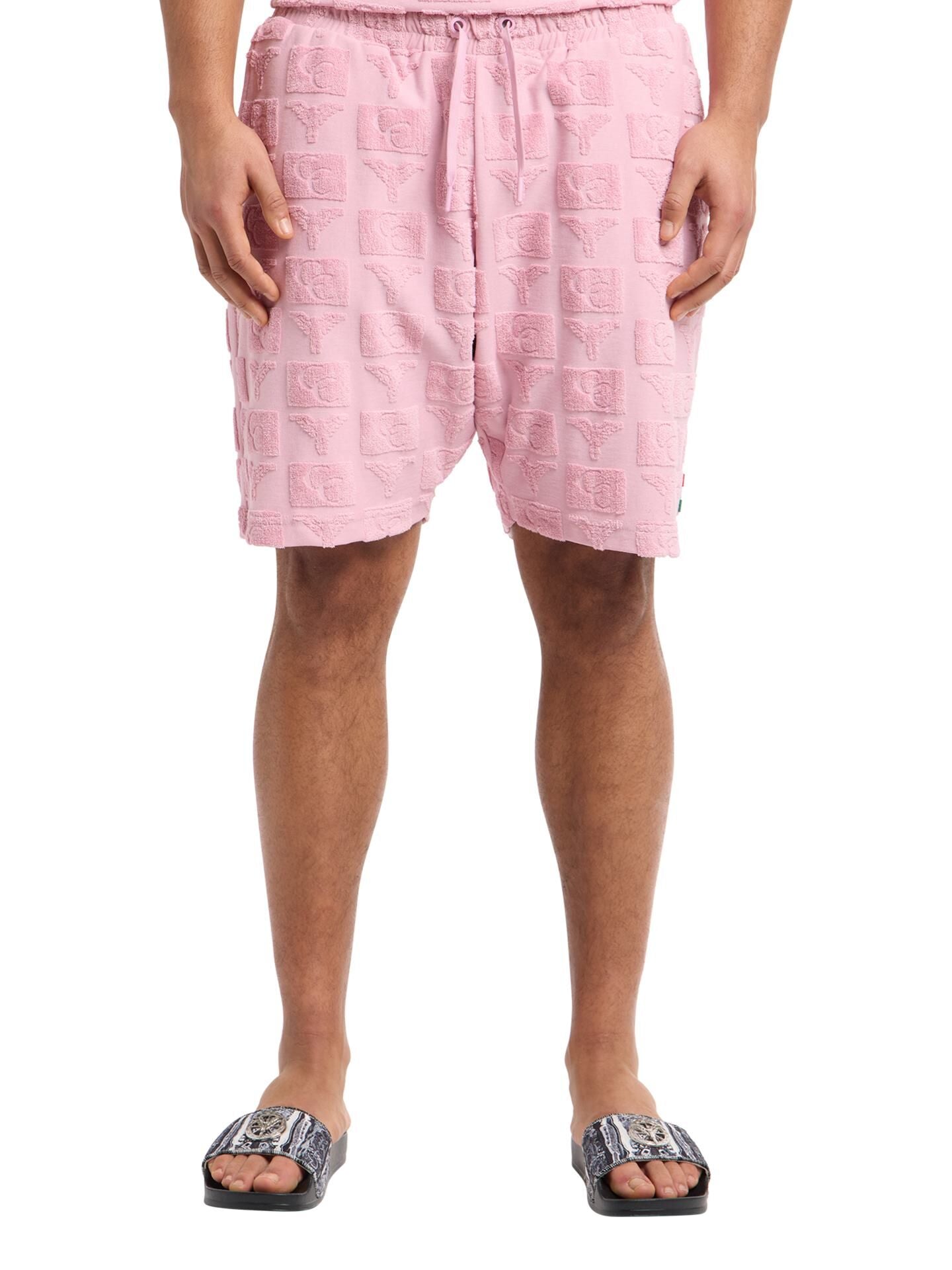 Carlo Colucci Frottee Short rosa -88-