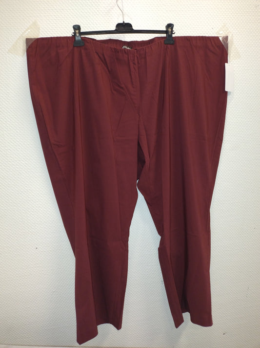 (U46) Ulla Popken Hose Bordeaux 640915 65
