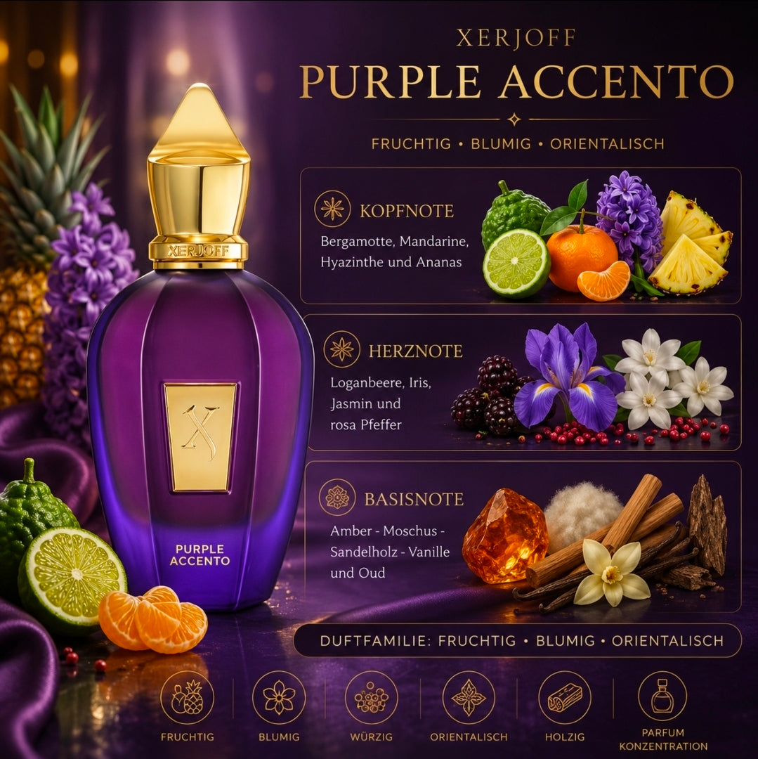 XERJOFF Purple Accento Eau de Parfum Parfüm