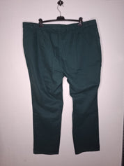 (U21) Ulla Popken Hose dunkel grün 629386 41