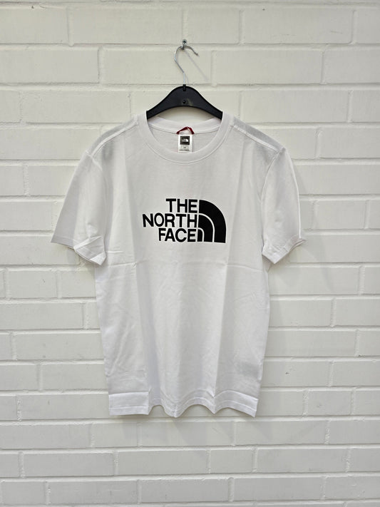 (120) The North Face T Shirt weiß