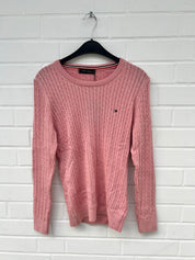 (20) TOMMY HILFIGER Strickpullover beige