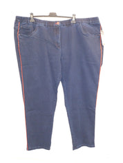 (U46) Ulla Popken Jeans Dunkel Blau 798052 105