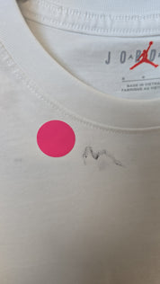 Jordan Tshirt weiß Gr M mit Fehler