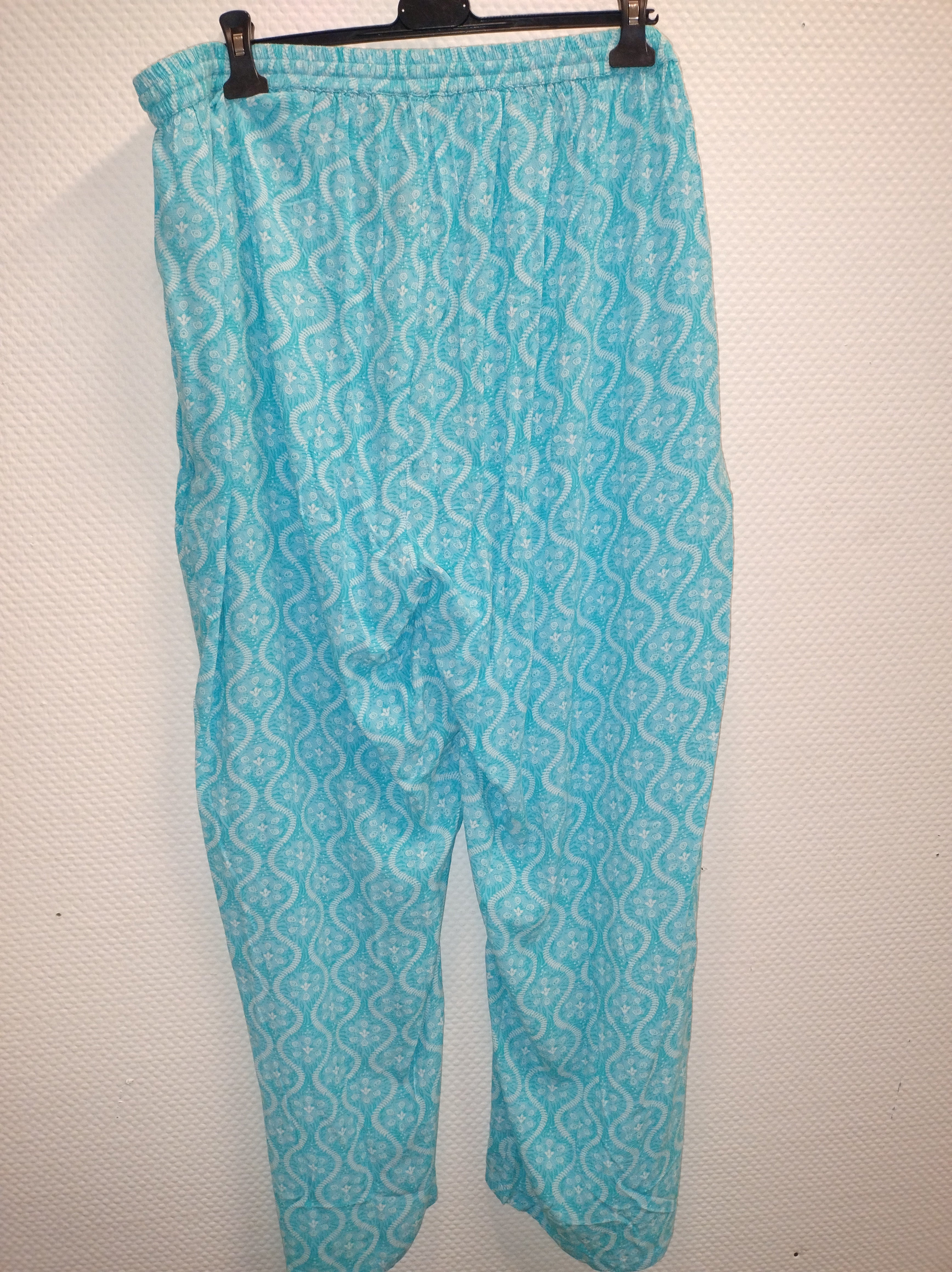 (U18) Ulla Popken Hose türkis 807491 740