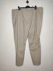 (U18) Ulla Popken Hose beige 640915 16