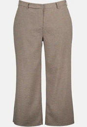 (U6) Ulla Popken Hose kariert 751100 22