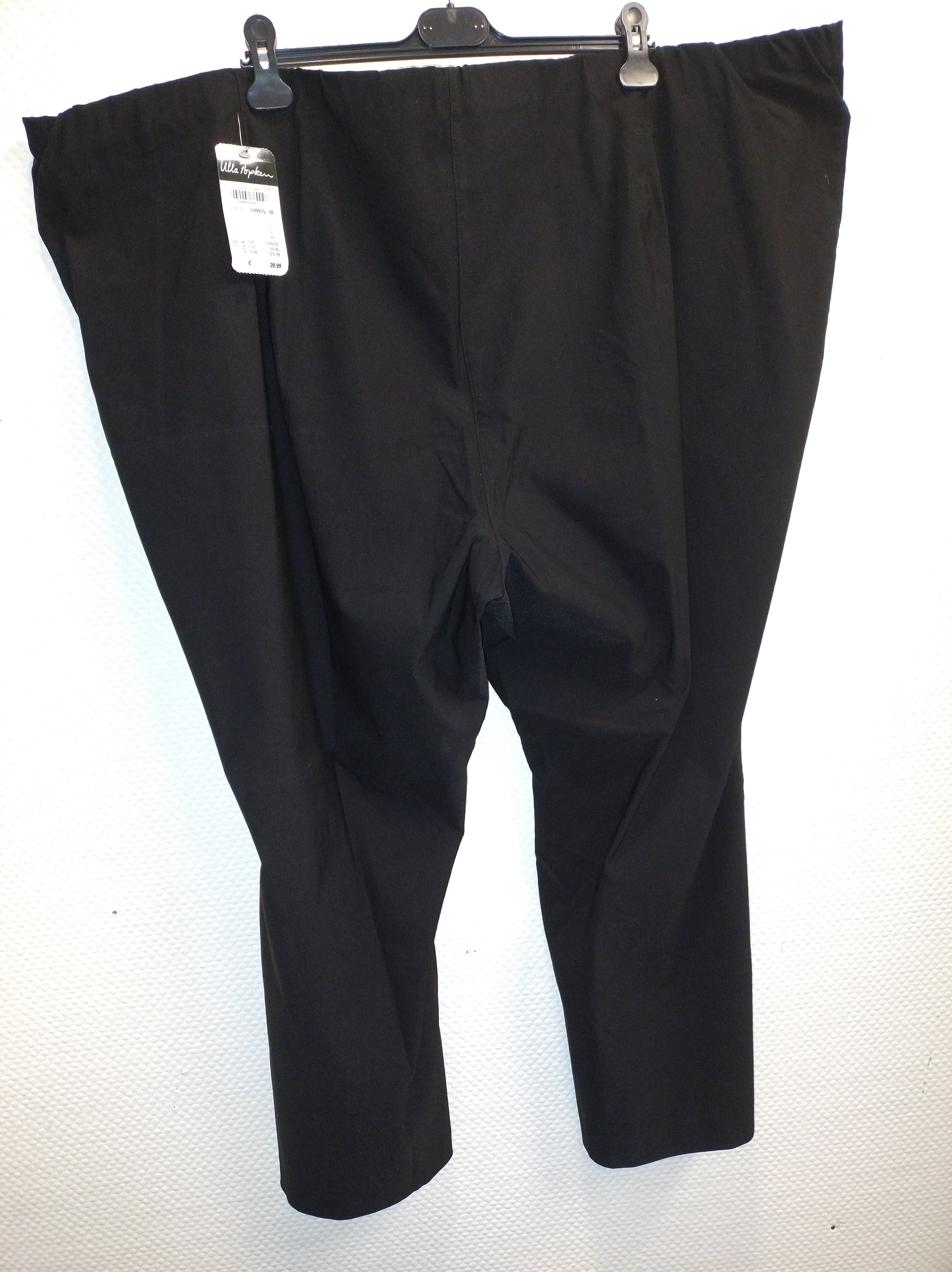 (U38) Ulla popken Hose schwarz 640915 10