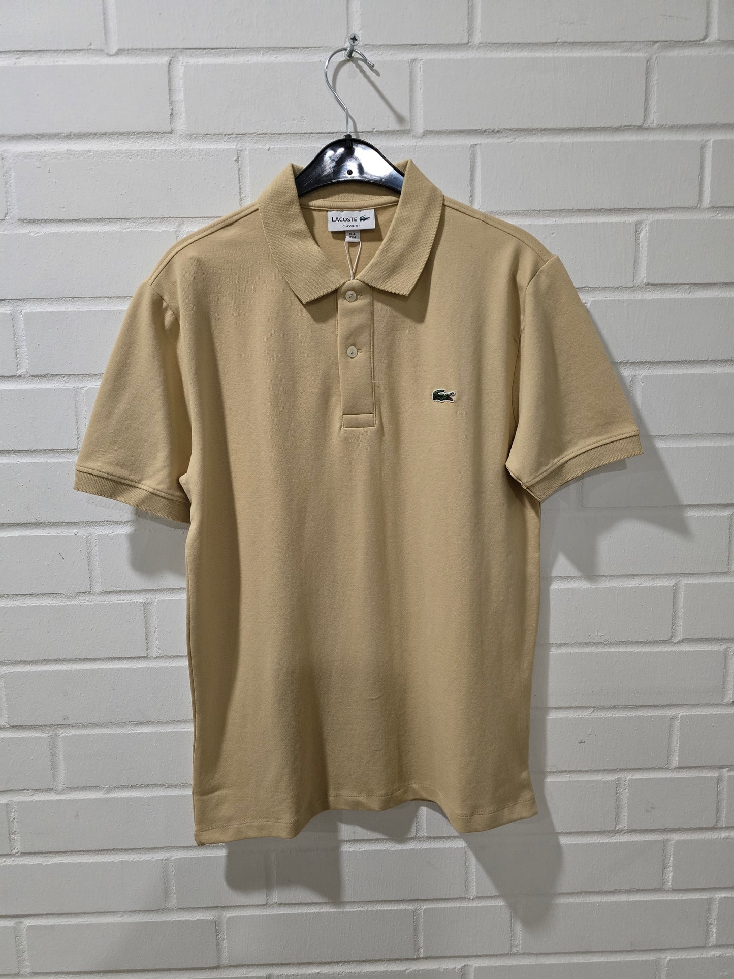 (118) Lacoste Poloshirt beige