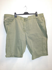 (38) Ulla Popken Jeans Shorts grün 749126 40