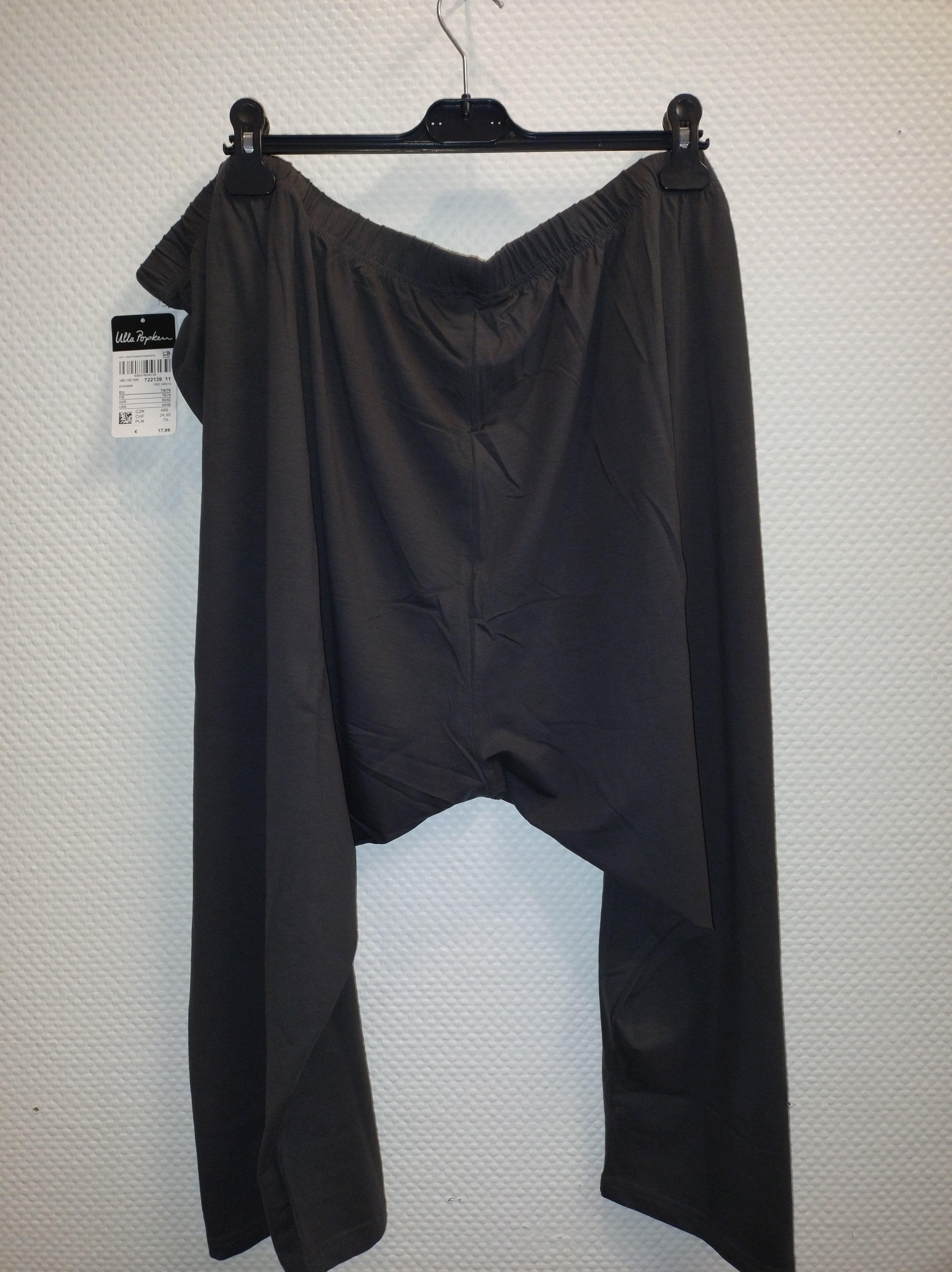 (U37) Ulla Popken Leggings dunkelgrau 722139 11