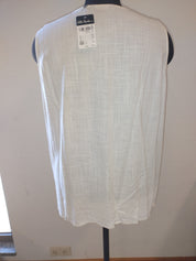 (U12) Ulla Popken Bluse Weiß 809463 200