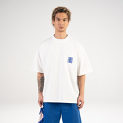 Alessandro Magno Tshirt weiß/blau Ch. 7 -14/21
