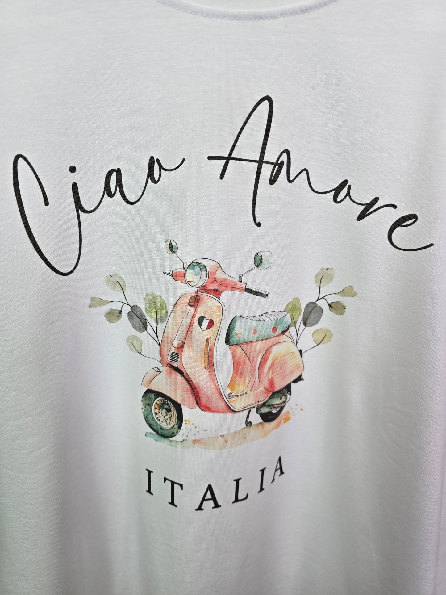 Ciao Amore Italia Tshirt weiß