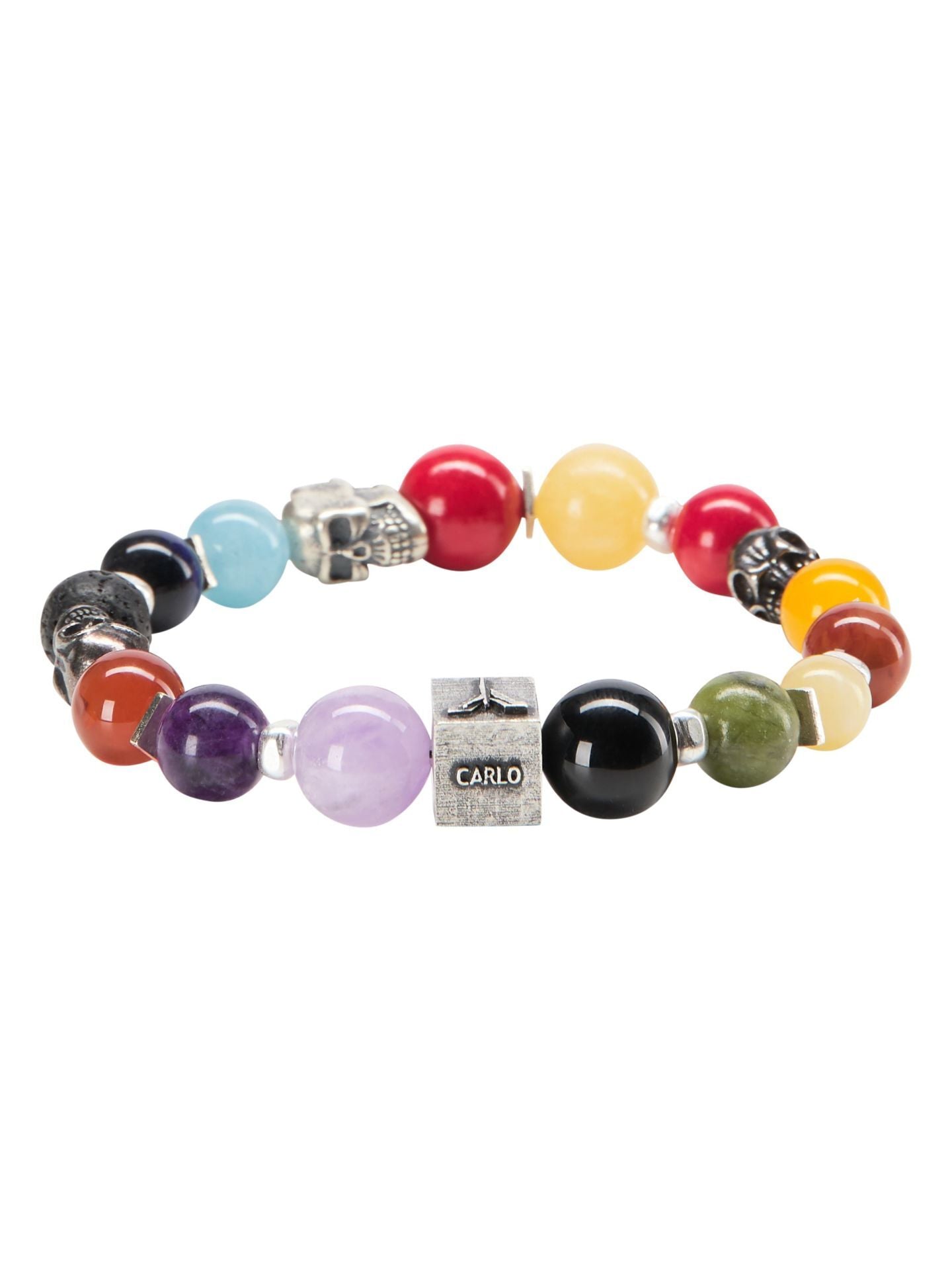 Carlo Colucci Armband unisex bunt 13 Edelsteine FAG-201480