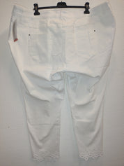(U22) Ulla popken Jeans weiß 747258 20