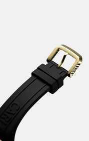 Nr20 Carlo Colucci Armbanduhr schwarz gold + Hersteller Garantie 2 Jahre