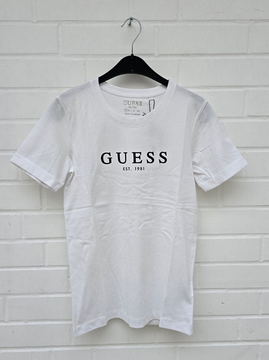 (92) GUESS Tshirt Damen weiß