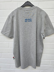 Carlo Colucci Tshirt schwarz / grau Großes C Brust