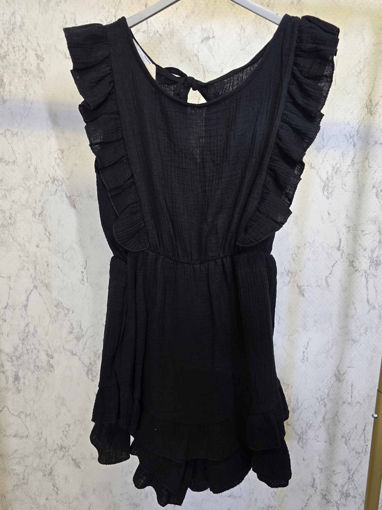 Jumpsuit Einteiler Baumwolle Sommer kurz