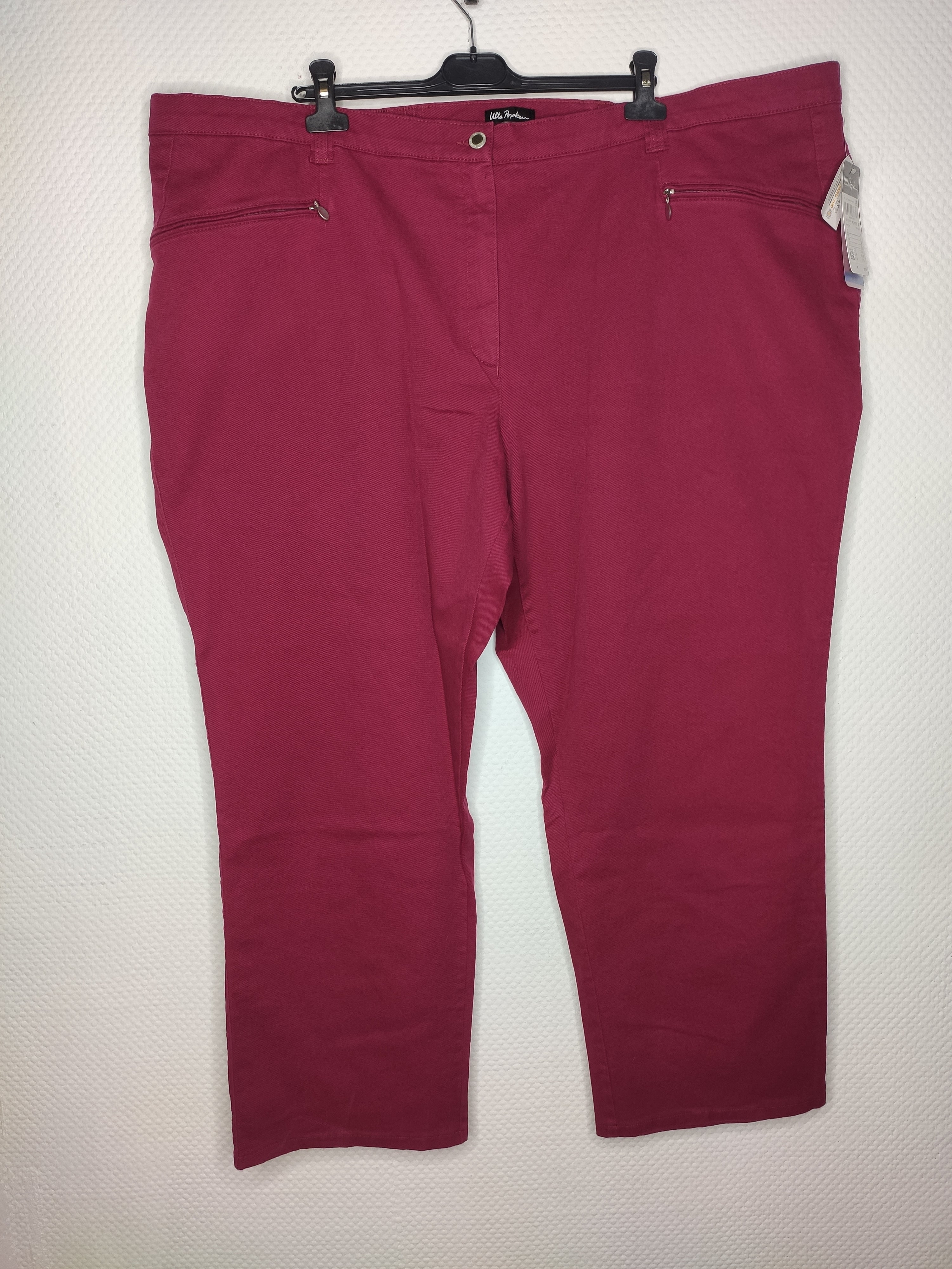 (U22) Ulla Popken Hose Bordeaux 624193 56