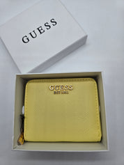Guess Portmonaie Klein Geldbörse gelb