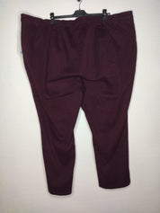 (U6) Ulla Popken Hose dunkel lila 624193 88