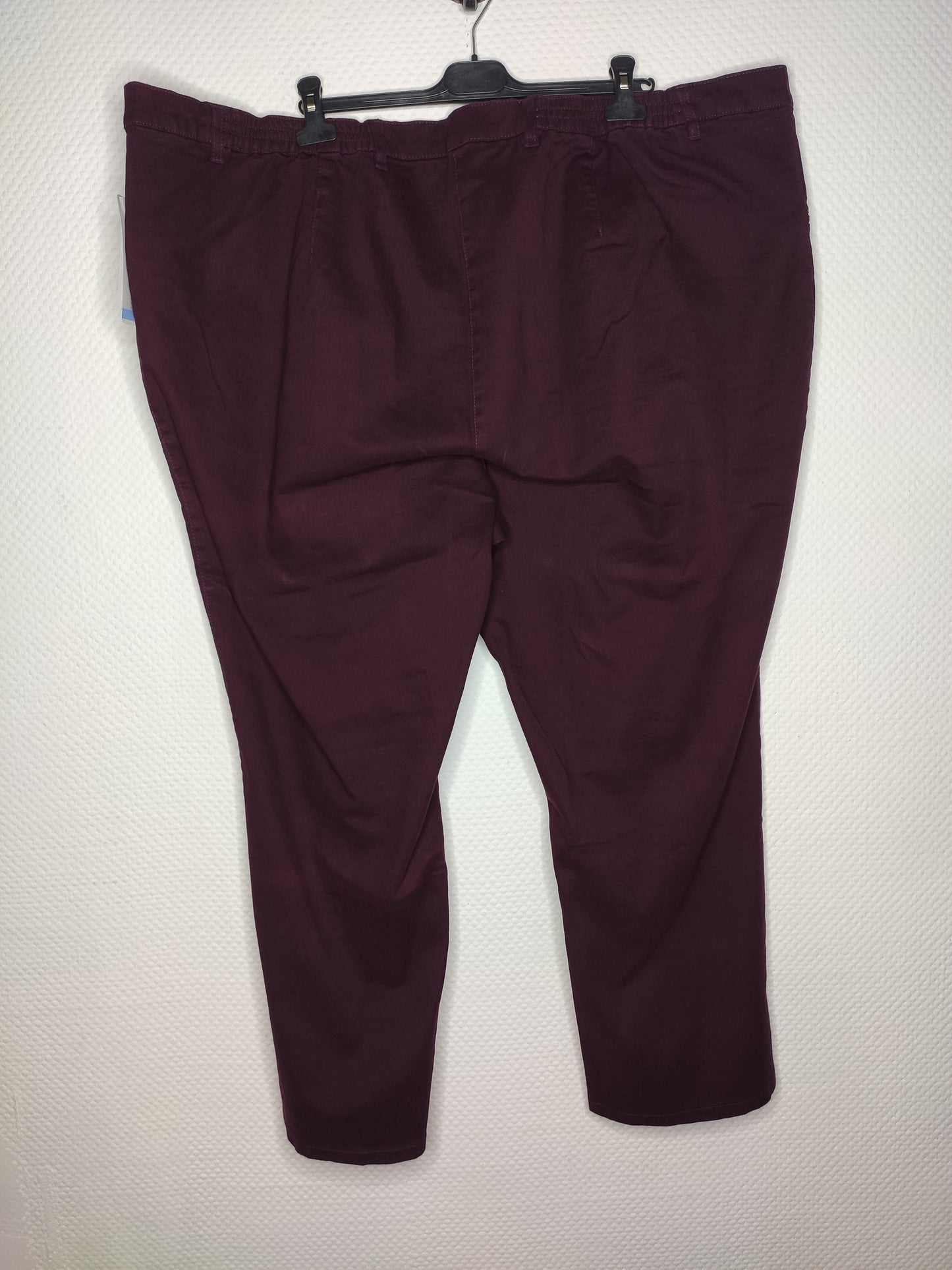 (U6) Ulla Popken Hose dunkel lila 624193 88
