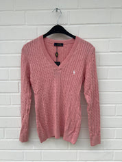 DAMEN Polo Ralph Lauren Strickpullover V Ausschnitt